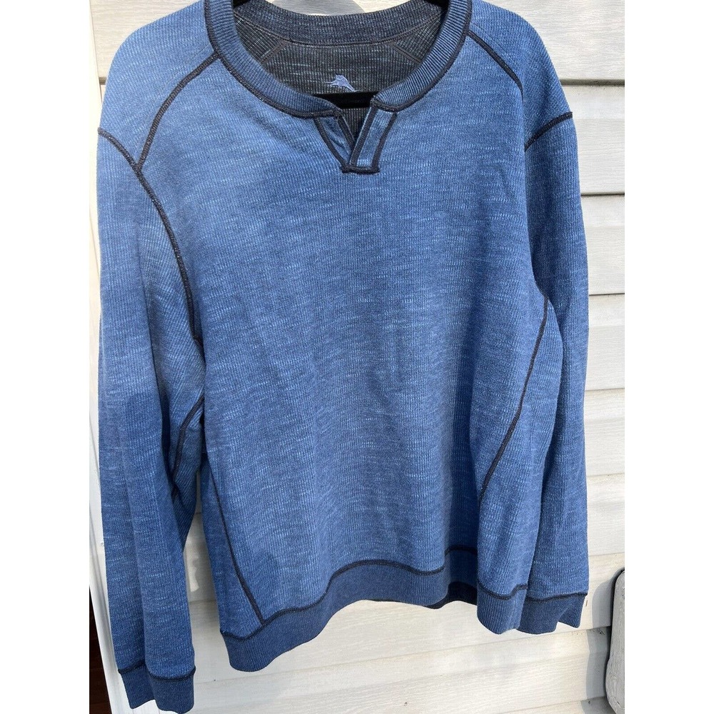 Tommy Bahama Reversible Sweater Large